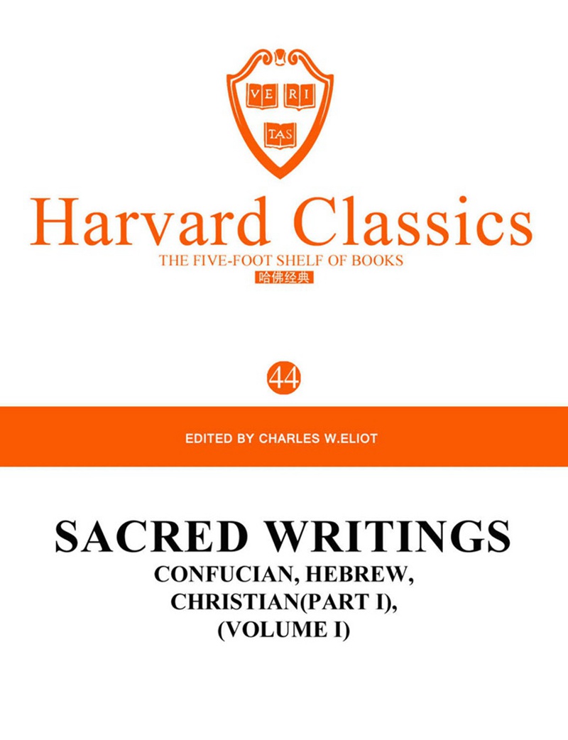 SACRED WRITINGS CONFUCIAN,HEBREW, CHRISTIAN(PART I),(VOLUME I)