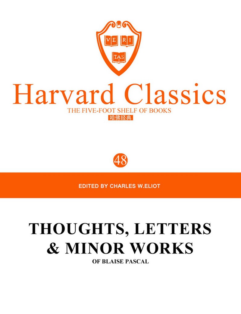 THOUGHTS,LETTERS & MINOR WORKS OF BLAISE PASCAL